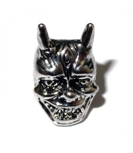 Metal Devil Skull | Vertical Hole