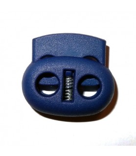 Kahe auguga ovaalne stopper