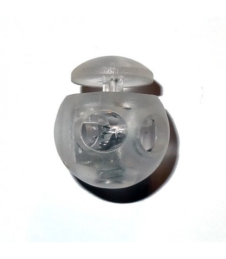 Kahe auguga ümmargune stopper | 18 mm