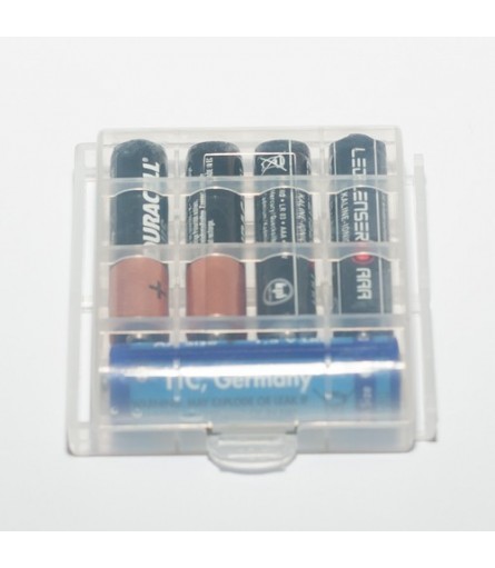 Plastic Box AA AAA batteries